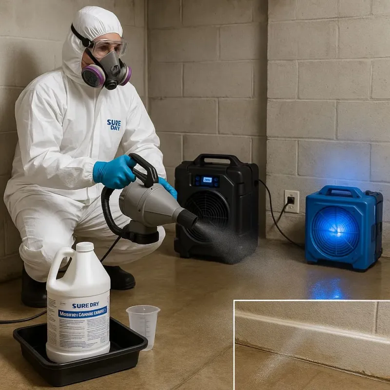 Sanitization and Odor Removal process in Chinchilla, PA