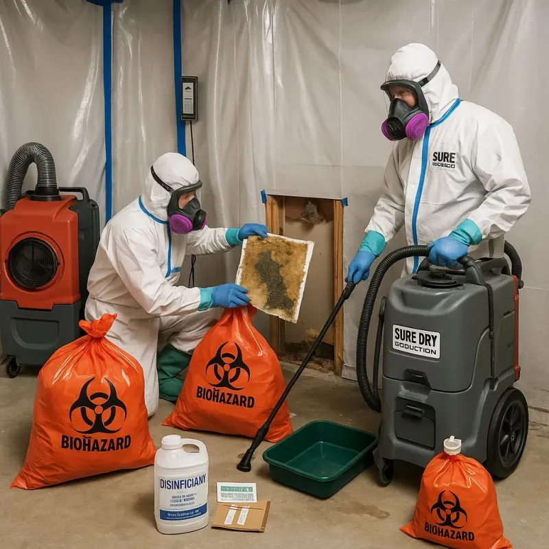 Contaminated Water Handling Protocols process in Chinchilla, PA