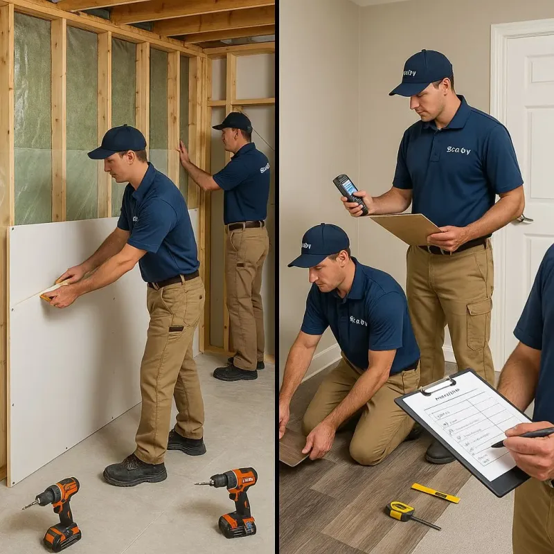 Repairs and Reconstruction process in Chinchilla, PA
