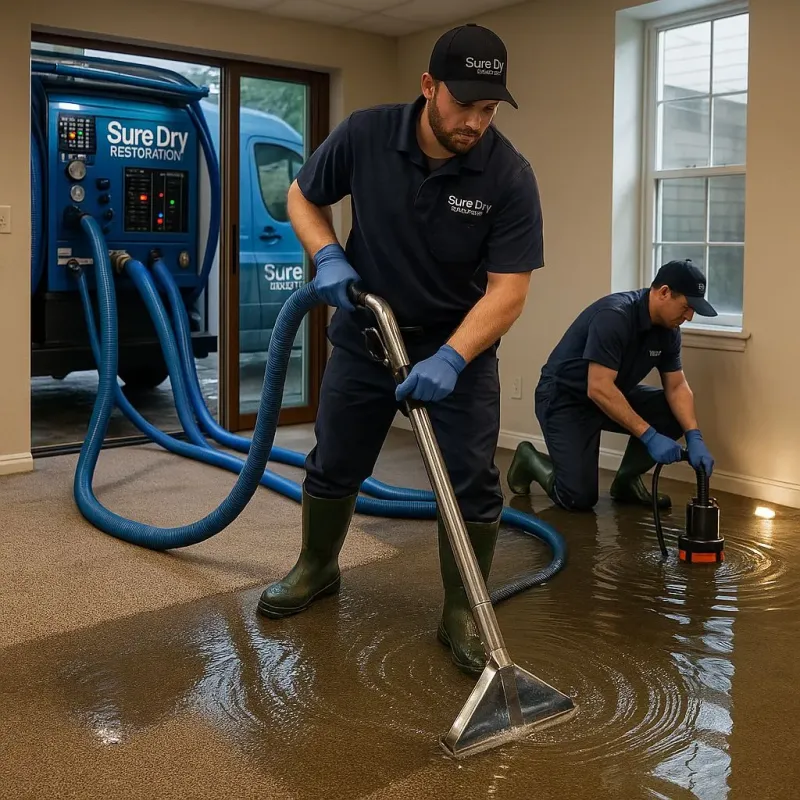 Water Extraction and Removal process in Chinchilla, PA